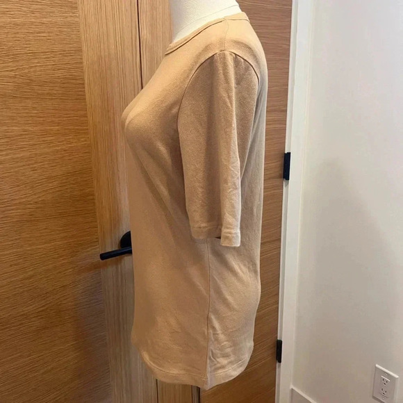 AGOLDE - Elie Tee Shirt Large Sand New Without Tags - Picture 4 of 7